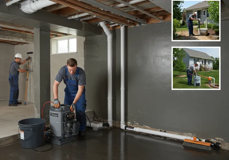 Basement Waterproofing and Flood Prevention process in Green Acres, CA
